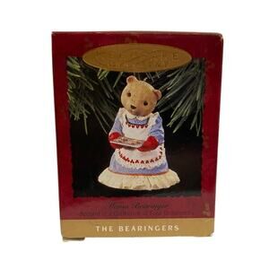 Hallmark Christmas Ornament-Mama Bearingers #2 In Series Circa1993